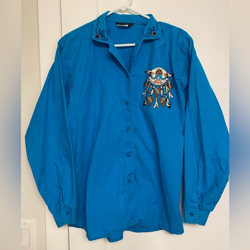 Vintage Roper Western Button Up Shirt